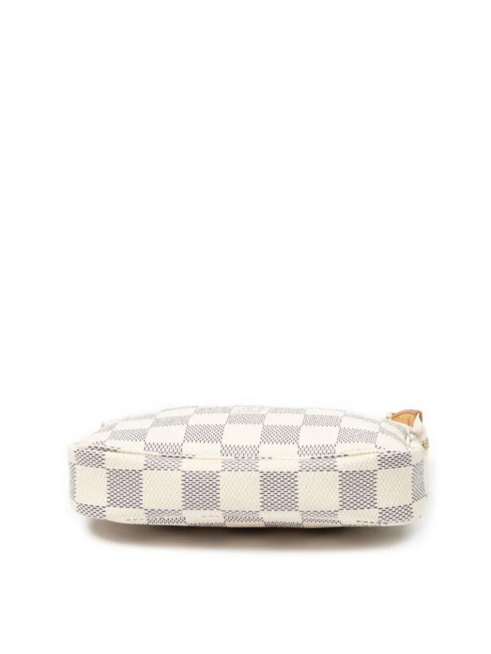 Louis Vuitton Mini Pochette Ivory Damier Azur Pouch